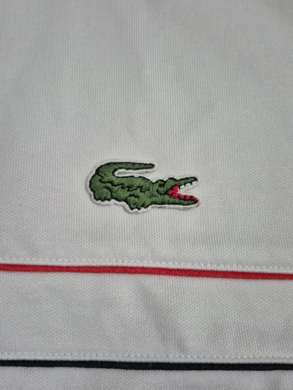 Vintage Lacoste Sport Track Jacket Mens Size 6 - Picture 6 of 7